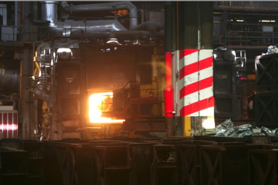 Four a fusion pour l’usine